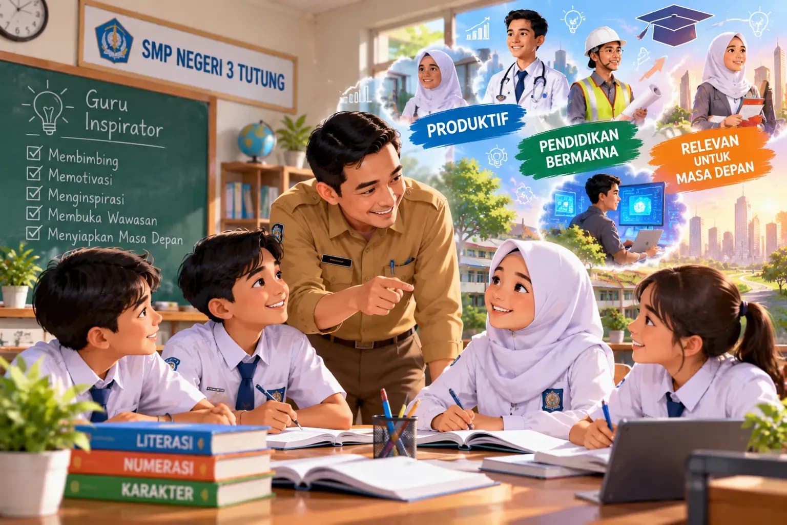 Guru Inspiratif, Siswa Produktif: Membangun Pendidikan yang Bermakna